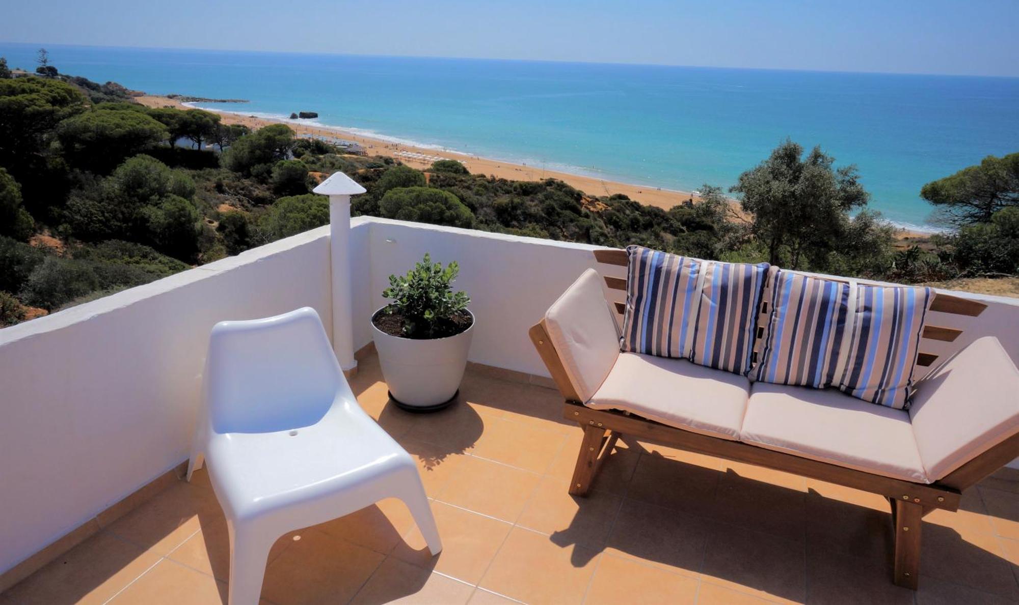 Golden Cliff House Apartment Albufeira Bagian luar foto