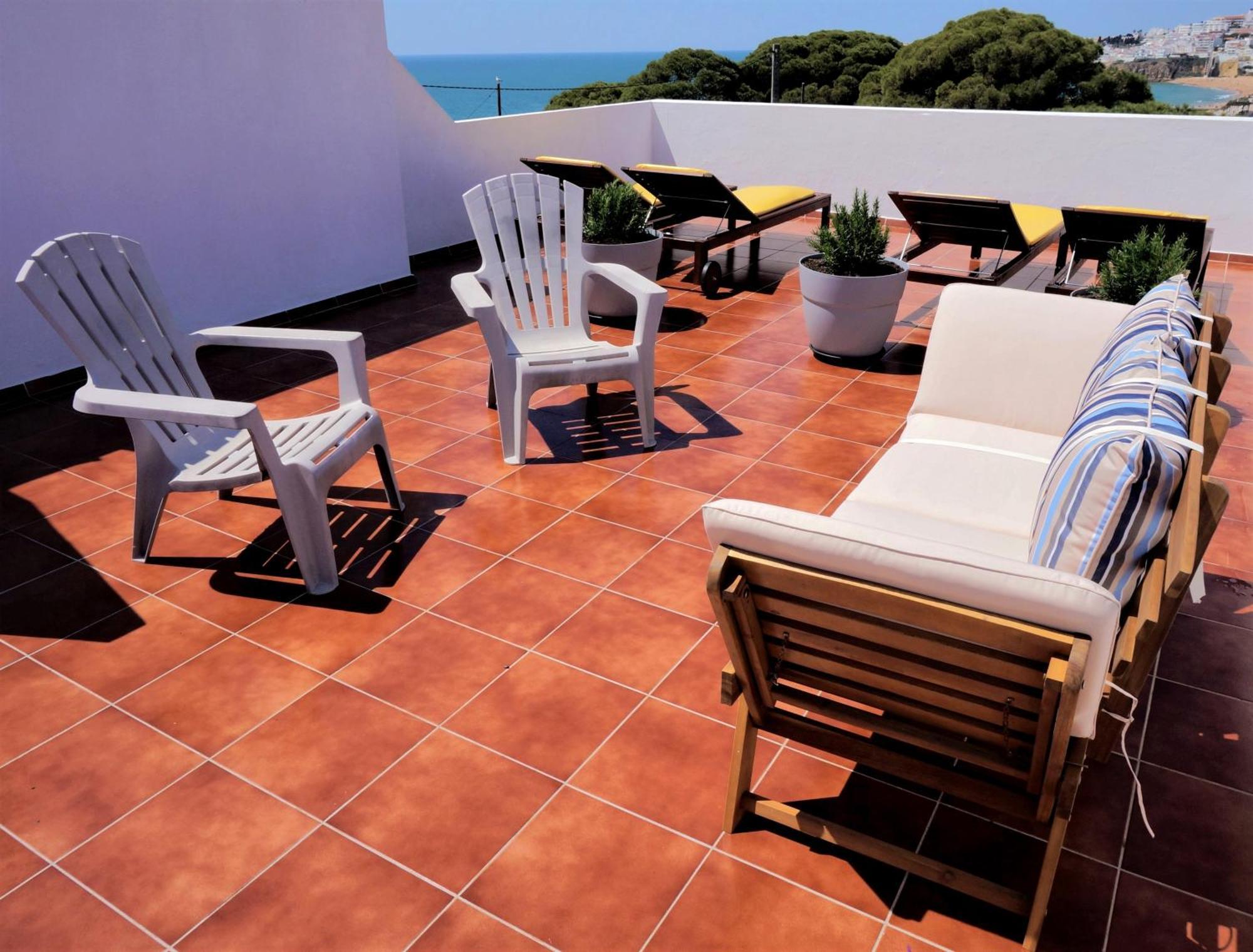 Golden Cliff House Apartment Albufeira Bagian luar foto