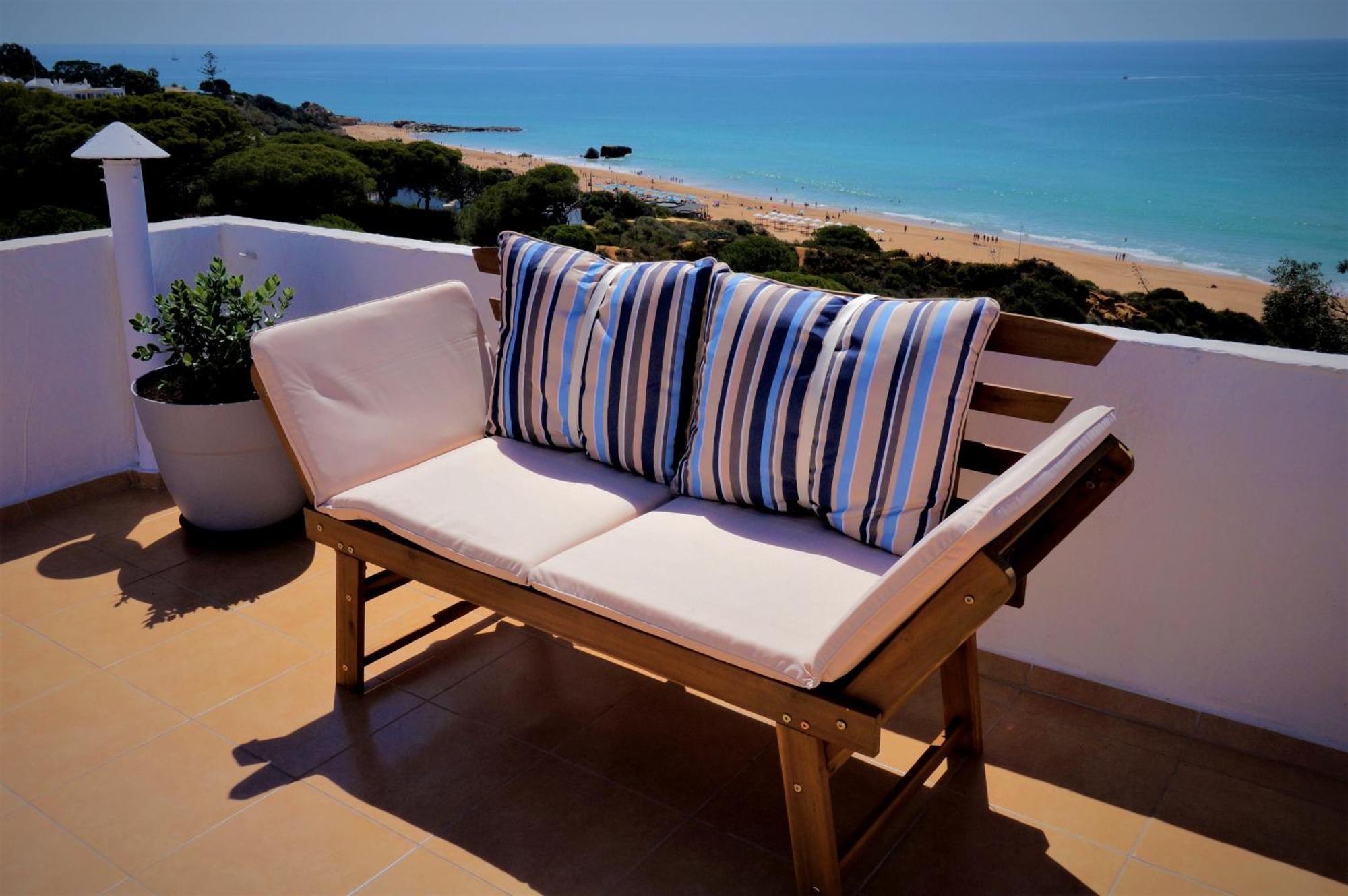 Golden Cliff House Apartment Albufeira Bagian luar foto